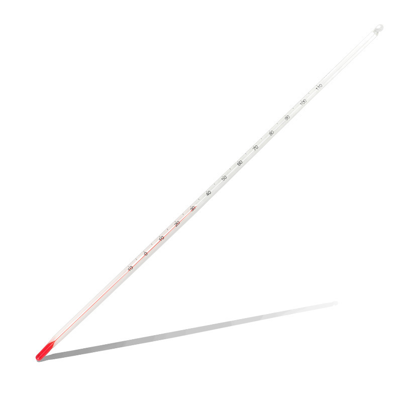 水银温度计红液温度计0100度10支装视频