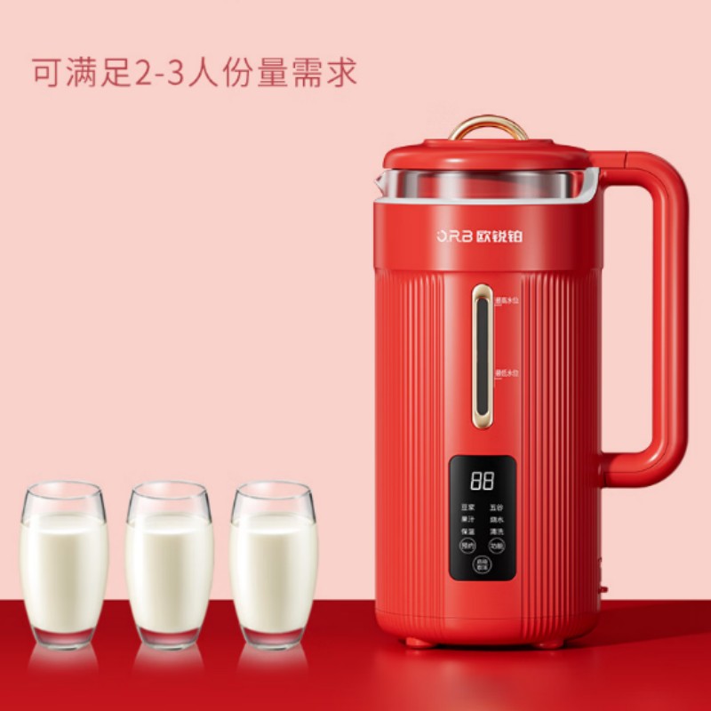 欧锐铂 0.6L破壁机 红颜-破壁豆浆机搅拌机 ORB-969高清大图