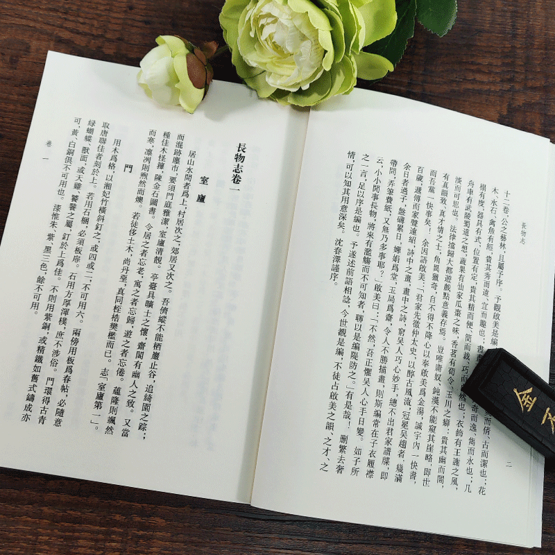 [正版]长物志 艺文丛刊第一辑 文震亨 竖版繁体字书籍/中国古代生活丛书/随园食单补证袁枚/中国国学经典书籍/杂学高清大图