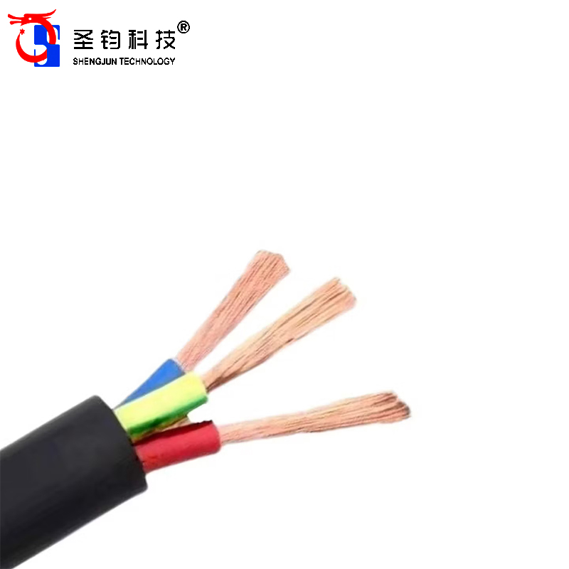 圣钧科技SHENGJUN TECHNOLOGY 聚氯乙烯护套软线 RVV 3*6 卷高清大图