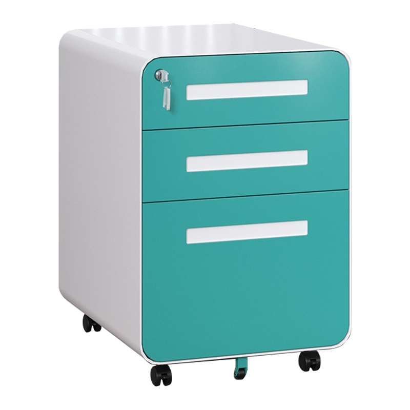 凌迪星钢制桌下柜390*500*600mm台高清大图