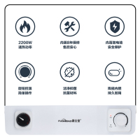 富士宝(FUSHIBAO)T01-40J1储水式电热水器家用机械款2200W安全洗澡 40升