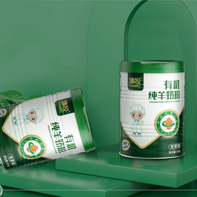 臻牧 有机纯羊粉 无蔗糖 400g高清大图