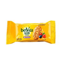 焙朗(BELVITA) 早餐饼干 零食 混合莓果味150g