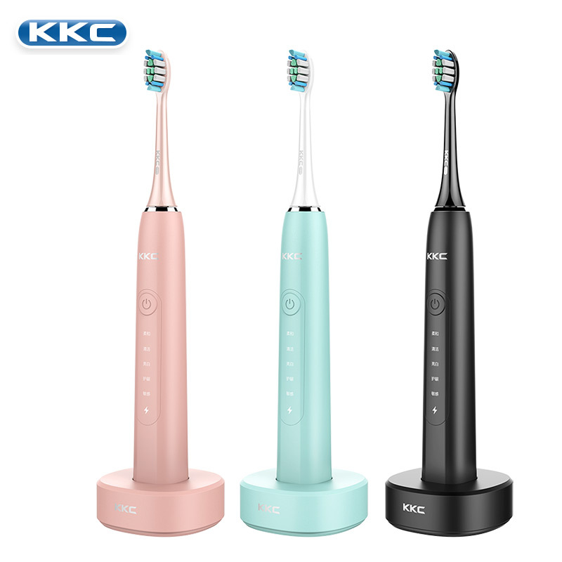 kkc kb-660 电动牙刷 净齿呵护型 成人声波震动牙刷 充电式软毛牙刷