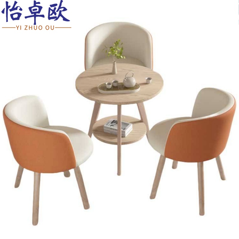 怡卓欧洽谈桌一桌三椅套高清大图