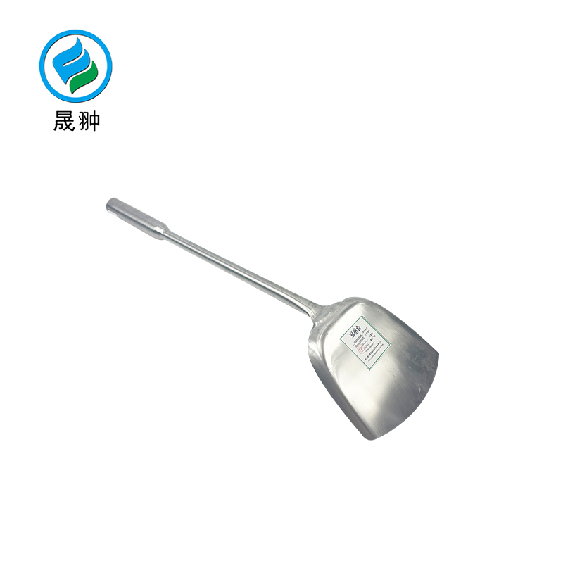 晟翀 厨师炒菜铲 钢柄小号1.2mm厚 个高清大图