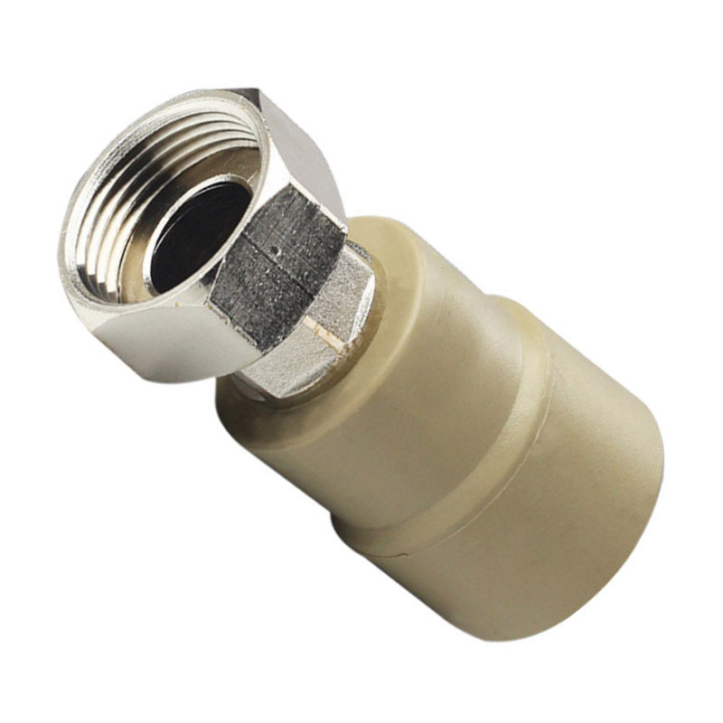 联塑 PPR 活接头Ⅰ(塑胶管与金属外螺纹)灰色 DN25X1/2“