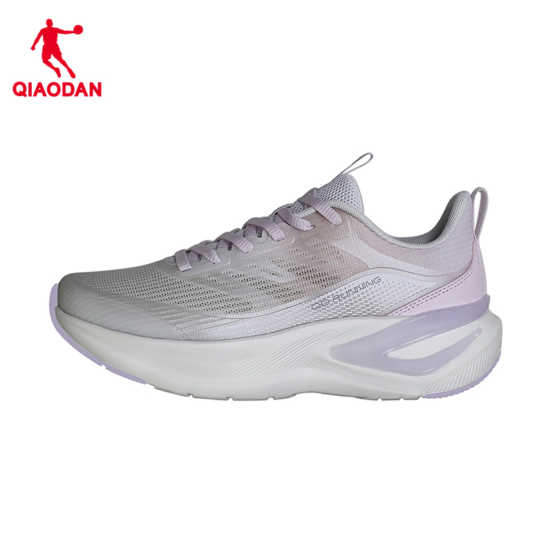 乔丹 跑步鞋女款舒适基础跑鞋运动鞋旅游鞋 透气防滑35-40 QTB022253209 乔丹白/白桃粉高清大图