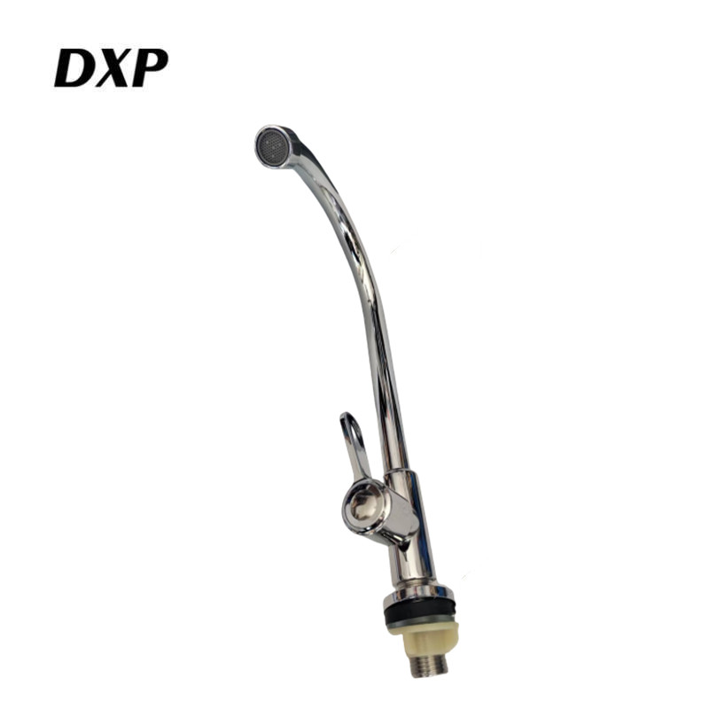 DXP 电镀1号单水大弯水龙头 4分单冷 个高清大图