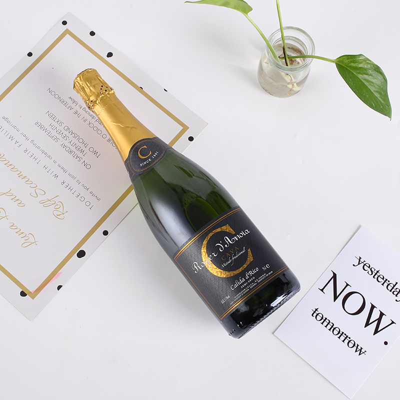西班牙原瓶原装进口嘉博安诺金牌CAVA750ml