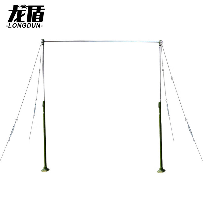龙盾户外训练单杠 引体向上单杠室外用健身器材约70kg新标款