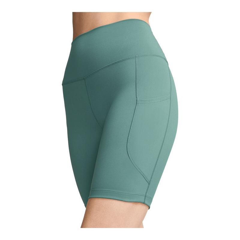 Nike 耐克女士高腰英寸运动健身束身短裤 pockets防汗弹力百搭高清大图