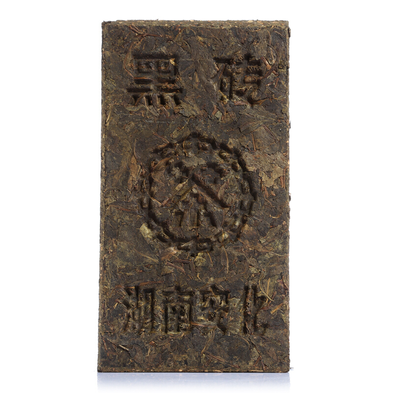 中茶牌湖南安化黑茶2015年精研黑砖茶1kg
