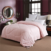 棉质巢 DM012B羊毛舒柔被(粉）