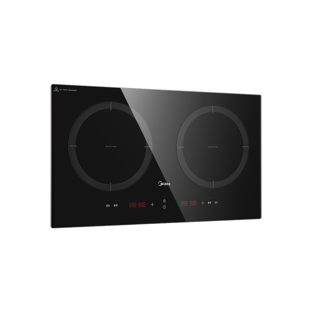 美的(Midea)嵌入式电磁炉平嵌两用多功能家用智能双头电灶台防水爆炒两用磁灶 MC-ZHE3317 ZHE3317高清大图
