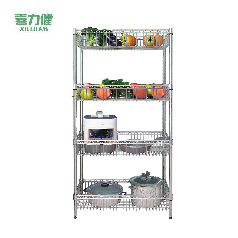 喜力健 多层置物架 45*20*80CM 个高清大图