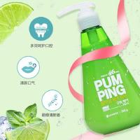 倍瑞傲(Perioe)韩国LG进口派缤牙膏液体按压式牙膏清新口气牙龈护理