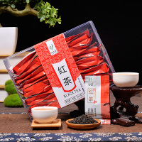 忆江南茶叶 塑盒红茶 经济装 中小叶工夫 小包 200g
