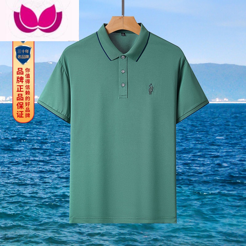 七斓纷格保罗2023年夏季经典商务休闲男士薄款polo衫FG-P666999高清大图
