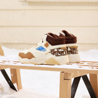 361°加绒女鞋冬季新款鞋子保暖二棉鞋厚底增高运动鞋高帮板鞋女款