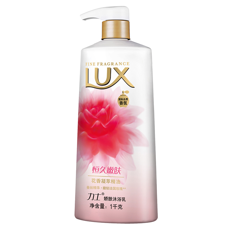 力士(LUX) 力士娇肤沐浴乳恒久嫩肤 1KG 12/箱 一箱起订 单个价格