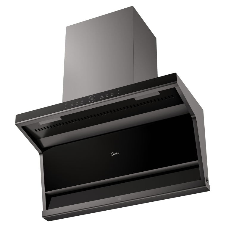 美的midea厨电套装cxw140x3sjztq6723立方大吸力变频蒸汽洗50kw大火