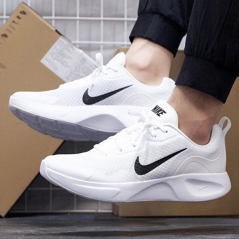 nike耐克男鞋春夏新款专柜白色旅游鞋轻便透气运动鞋跑步鞋