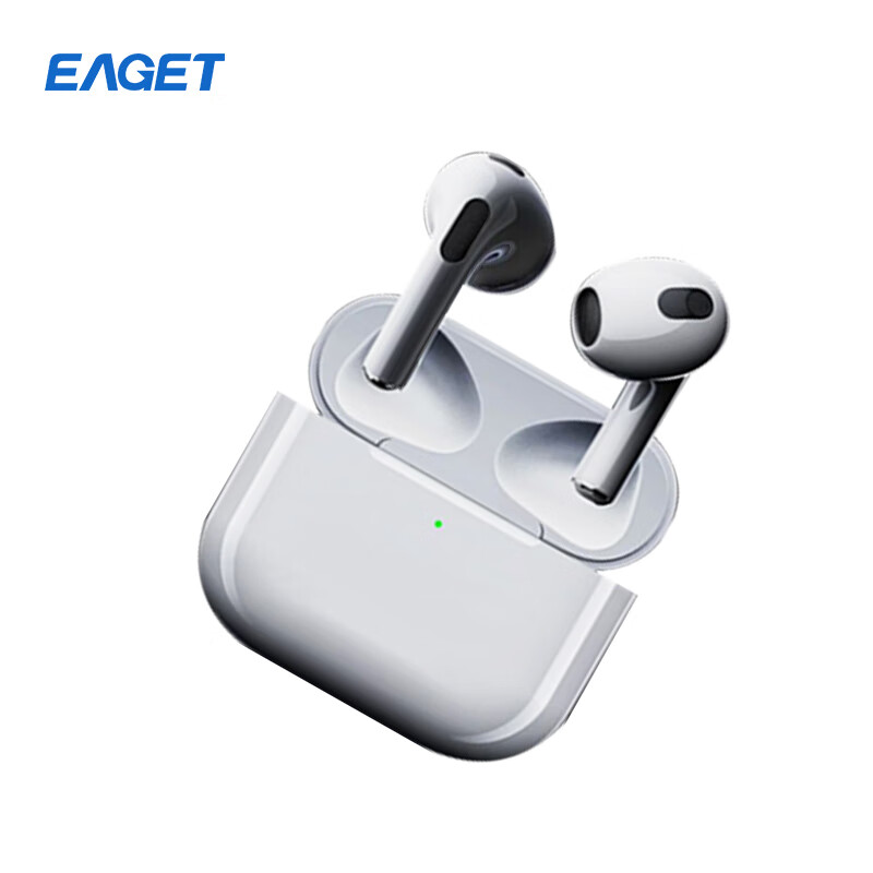 忆捷(Eaget) BE100-3M蓝牙无线耳机 超长续航 HIFI音质 便携式迷你蓝牙耳机敲击触控高清大图