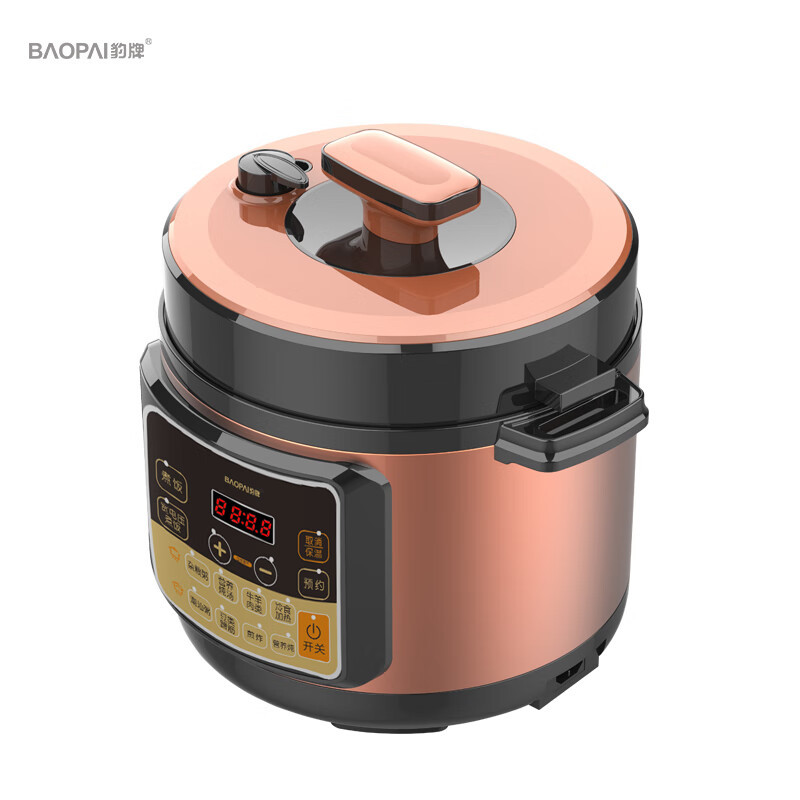 豹牌 BP-WD259 智能电压力锅 5L(单位:台)荒漠红高清大图