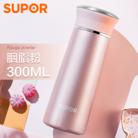 苏泊尔(SUPOR)不锈钢300ml保温杯男女士成人学生创意茶水杯真空杯便携泡茶杯隔热杯KC30AQ1