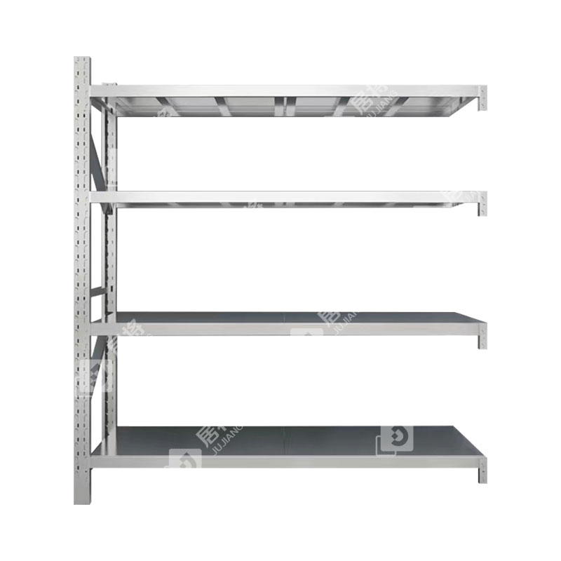 居将 JJ4012911 不锈钢货架201材质四层仓储货架 200*50*200cm/300kg副架