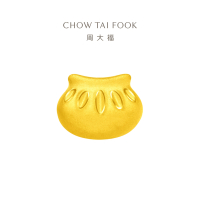 周大福 趣玩食物 藏金家 小版 定价足金黄金转运珠[多款可选]七夕礼物