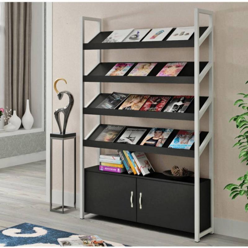 阅览室展示架杂志架期刊架报刊文件柜展示柜闪电客落地书柜书架木质