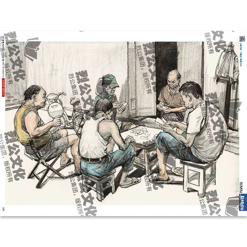 [正版]联考新方向4速写临摹范本 2023烈公文化郝瑾超高清大图