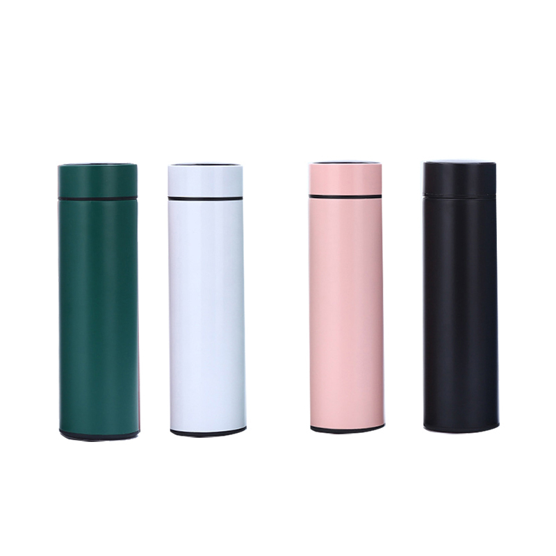 苏宁宜品316不锈钢智能数显保温杯黑STB539高清大图