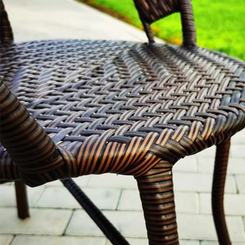 豫龙都藤椅3号把高清大图