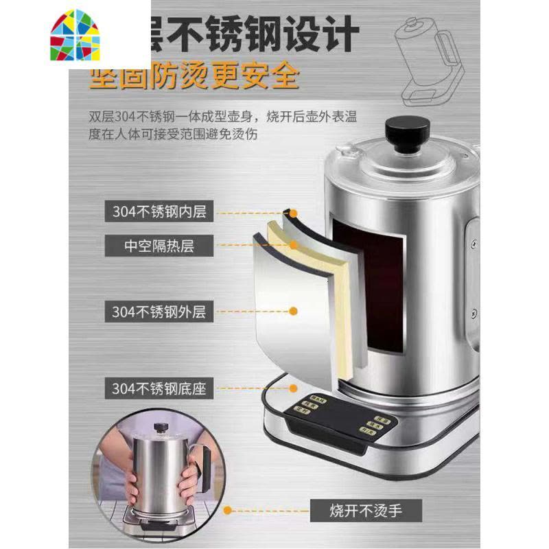 煮粥煲粥锅2人全自动家用宝宝熬粥养生锅多功能小电炖锅 FENGHOU 多功能煮粥锅(基础款)图片