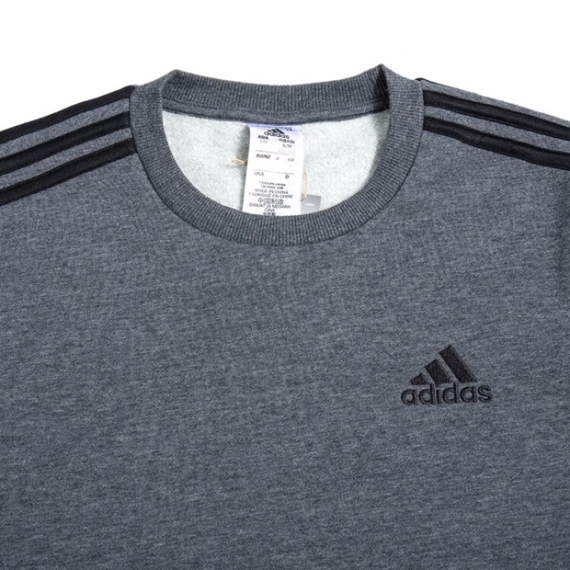 阿迪达斯(adidas) 男装卫衣 22秋新款运动服跑步训练长袖加绒保暖防风圆领棉质套头衫 H12166 XS(