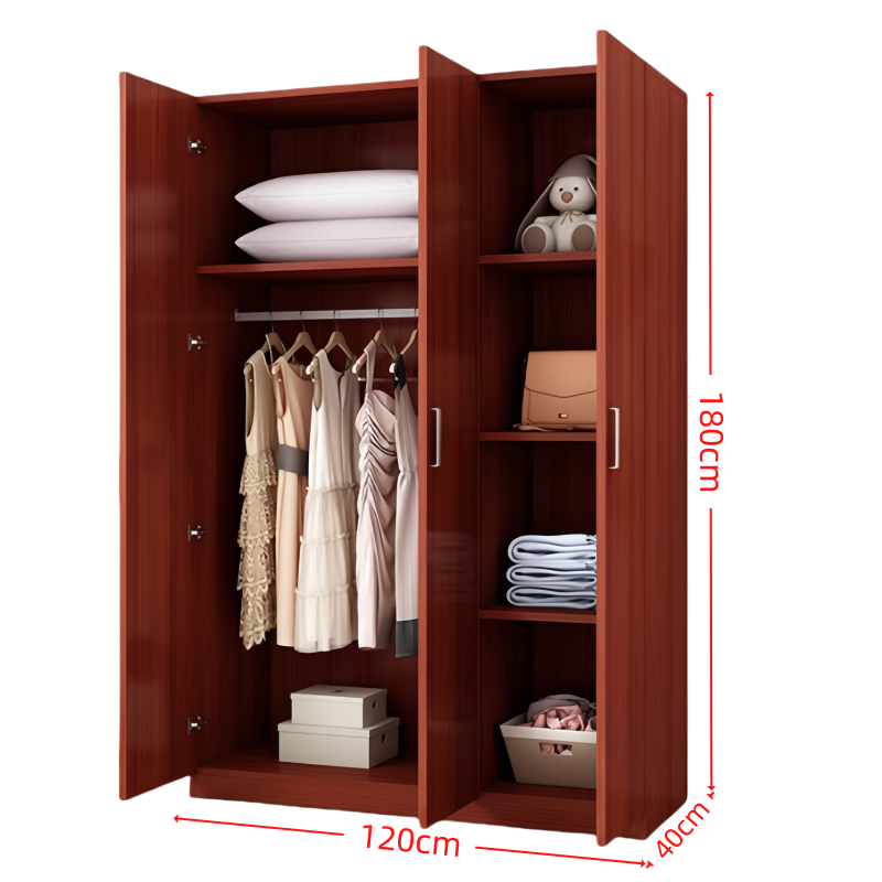 芙首泰三门衣柜1200*400*1800mm台高清大图