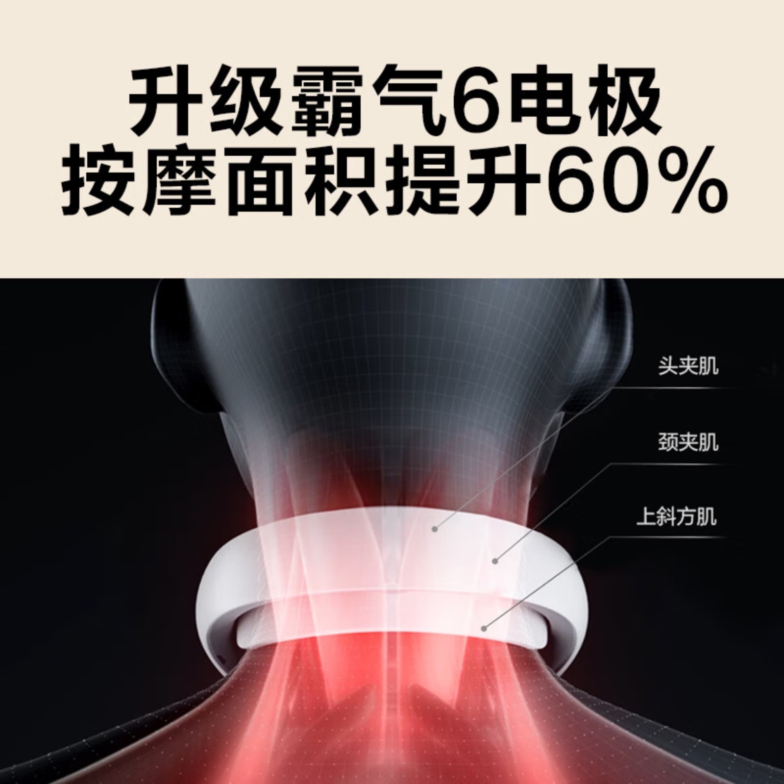 SKG颈椎按摩器颈部口袋按摩仪脖子按摩器肩颈护颈仪热敷王一博同款教师节礼物实用生日礼物送男女老师 K5-2尊贵款高清大图