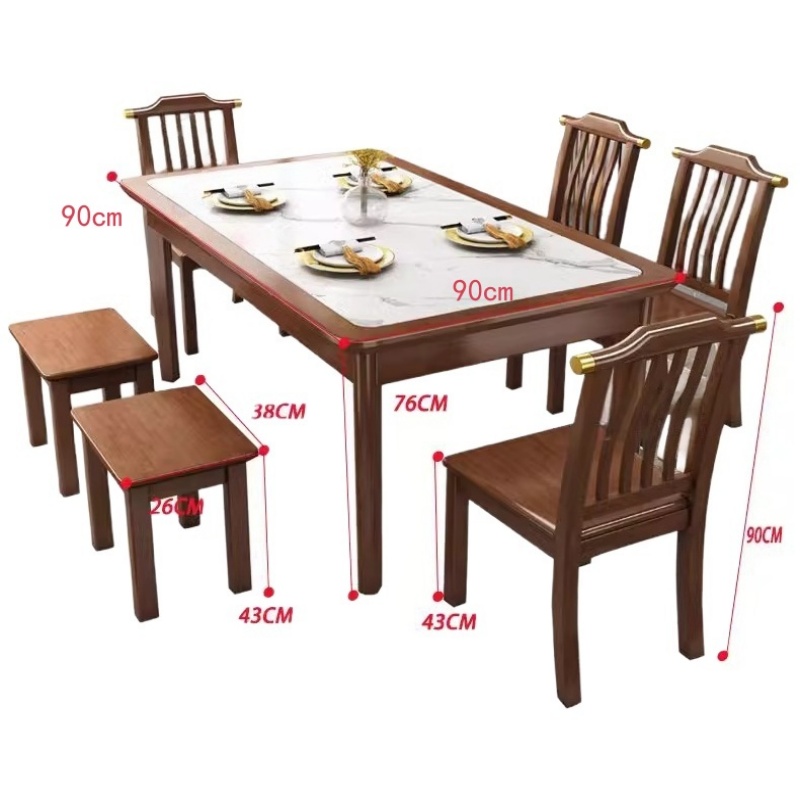 珂攸洋家用餐桌套高清大图