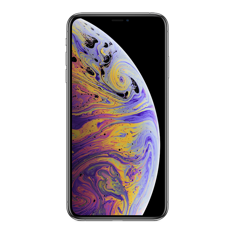 [全套标配]Apple iPhone XS Max 苹果新款 美版有锁全新 完美解锁移动联通4G手机 A12仿生芯片 新品全面屏智能手机 银色 512GB