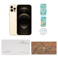 [国家宝藏礼盒版]Apple iPhone 12 Pro 512G 金色 5G全网通手机 国家宝藏定制礼盒套装
