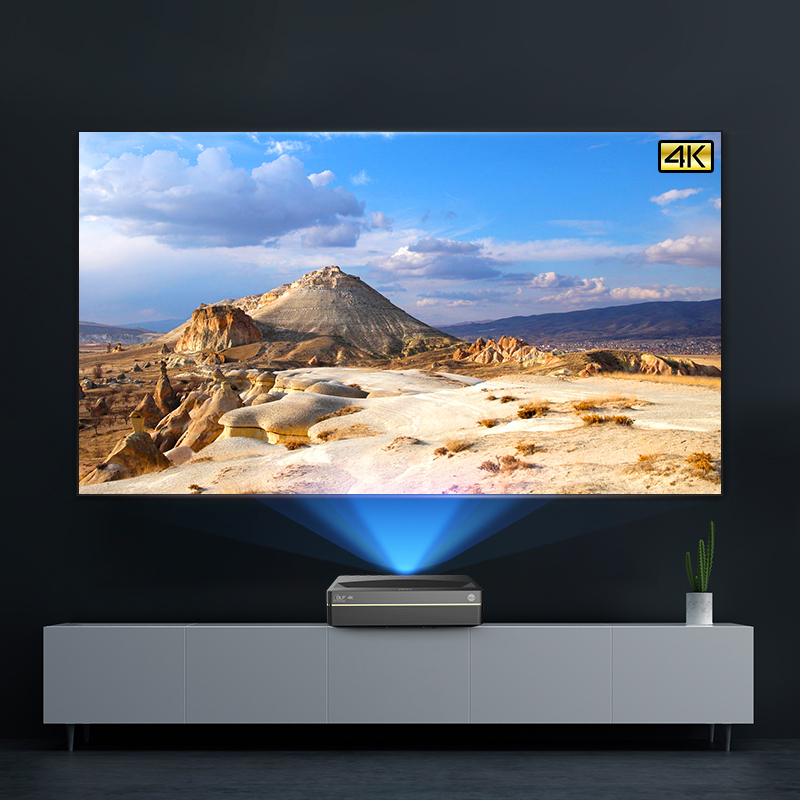 PPTV 激光影院MAX2 100吋 4K超高清画质 超短焦投射比 纯正激光光源 激光影院电视