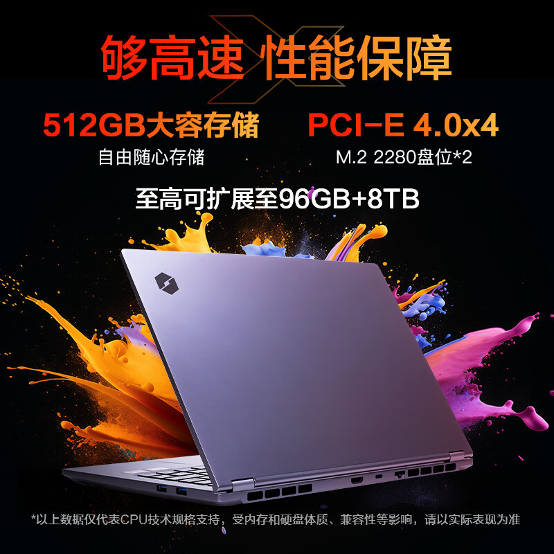 机械革命(MECHREVO) 无 界14X 斗战版 定制(R7-8745HS 16G内存 1T固态 高色域 灰)轻薄本办公本游戏本笔记本电脑高清大图