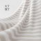 最生活(a-life) 条纹系列条纹浴巾A1173棕白 70*145cm*1条装
