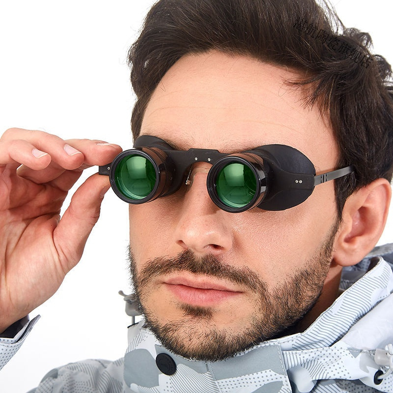 钓鱼望远镜看漂专用清晰10倍高清头戴式眼镜式近视通用垂钓神器