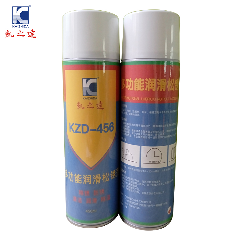 KAIZHIDA多功能润滑松锈剂 450ml/瓶 KZD-456(瓶)高清大图