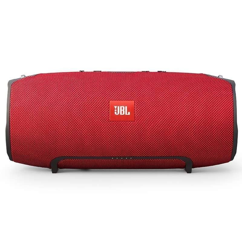 JBL Xtreme 音乐战鼓音箱 高品质立体声 双外部加强低音 防溅支持多点连接 蓝牙户外音响 (红色)
